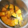 eiyoushi's cooksnap of when they made ゆうこりんのカボチャの煮物.