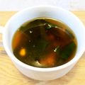 アイリッシュショコラ's cooksnap of when they made 注ぐだけ。わかめとコーンのコンソメスープ.