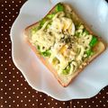 ふたごゆき's cooksnap of when they made ❁アボカド卵チーズトースト❁.