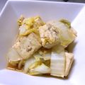 ♡ぴゅぴ♡'s cooksnap of when they made 白菜と豆腐の炒め物★.