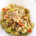 ユーロン's cooksnap of when they made 野菜玉と豆腐だけ*簡単シンプル♪炒り豆腐.