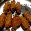 ちゅーる's cooksnap of when they made オクラのチーズ肉巻きフライ.