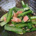 めけてー's cooksnap of when they made 小松菜の鮭ポン和え.