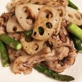 0chan777's cooksnap of when they made 簡単な豚肉れんこんの醤油炒め.