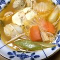 keikoree's cooksnap of when they made ♪うちのキムチ鍋には鶏団子がた〜っぷり♪.