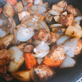 クックB2IWHG☆'s cooksnap of when they made 簡単美味しい油不用鶏肉じゃが芋の味噌炒め.