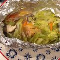 105♡'s cooksnap of when they made 簡単☆鮭のホイル焼き.