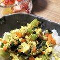 あたむ❤189's cooksnap of when they made 木綿豆腐で簡単そぼろ＊カレー味.