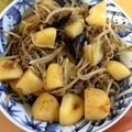 ☆あんこドーナツ☆'s cooksnap of when they made 合挽き肉の茄子とじゃがいもの味噌炒め.
