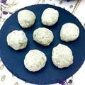 Mme_cy's cooksnap of when they made 抹茶団子☆草餅風.
