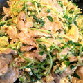 あやかず1022's cooksnap of when they made 簡単！クセがない！豆苗と豚のオイマヨ炒め.