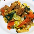 ぽちゃすけ's cooksnap of when they made 白菜と豚肉のピリ辛味噌炒め.