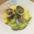 あや♡♡♡'s cooksnap of when they made *あさりとキャベツのレモンバター蒸し*.
