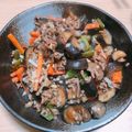 クックF4LQ86☆'s cooksnap of when they made ナスとピーマンのピリ辛肉味噌炒め.