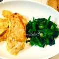 マーシ☆'s cooksnap of when they made オクラとみぶな(ホウレン草の)お浸し.
