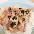 nisono's cooksnap of when they made カオマンガイ☆炊飯器でアジアン料理☆.