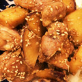 ＊ぺぺちゃん＊'s cooksnap of when they made ＊鶏肉とさつまいもの照りマヨ焼き＊.