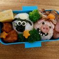なのわのん's cooksnap of when they made ひつじのショーンお弁当.