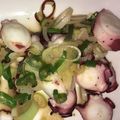 さと56's cooksnap of when they made にんにくとタコの炒め物.
