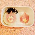 Richland☆Y's cooksnap of when they made やる気の炎☆合格☆よろこんぶおにぎり.