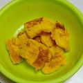 kaorin☆fj's cooksnap of when they made 離乳食★簡単 カボチャのフレンチトースト.