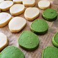 の、り。's cooksnap of when they made しっとり抹茶のアイスボックスクッキー.