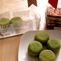 mu_mai's cooksnap of when they made 米粉で抹茶クッキー☆ホワイトチョコサンド.