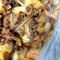クックBH5M9F☆'s cooksnap of when they made 厚揚げともやしのキムチチャンプル.
