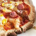 みったんポーク's cooksnap of when they made HMでサクサククラストピザ.