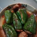 炊飯釜's cooksnap of when they made 丸ごとピーマンの肉詰め.
