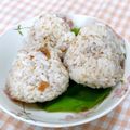 小梅チャン♡'s cooksnap of when they made ☆梅おかかお握り～醤油ver☆.