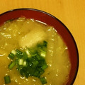 シナモシナモ's cooksnap of when they made 白菜と油揚げの味噌汁.