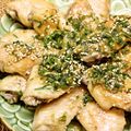 ちべターリー's cooksnap of when they made 簡単！鶏手羽のねぎソース.