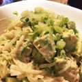 BunnyQ's cooksnap of when they made 大根とトマトとアボカドのわさびサラダ.