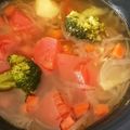karpuz's cooksnap of when they made お野菜たっぷりトマトスープ♪.