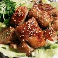 salty☆'s cooksnap of when they made アスパラの豚肉巻き♡焼肉のタレ&ごま.