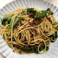 やなつこ's cooksnap of when they made 肉味噌とレタスのパスタ.