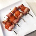 こつゆ☆'s cooksnap of when they made ✿ブロックベーコンとプチトマトの串焼き✿.