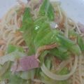 湯～ぽん's cooksnap of when they made 春キャベツの簡単パスタ.