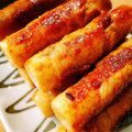 モチっコ's cooksnap of when they made オクラinちくわの豚肉巻き焼き.