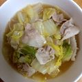 元やしゆか's cooksnap of when they made 白菜と豚バラの一気煮.