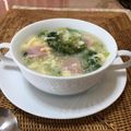 sayokoさん's cooksnap of when they made 即席！レタスたっぷり✿かきたま汁✿.