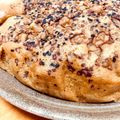 じむしぃ's cooksnap of when they made がんづき（クルミ蒸しパン）.