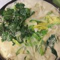きっちゃんシェフ見習's cooksnap of when they made お味噌仕立ての豆乳鍋.