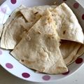 クックemine's cooksnap of when they made フライパンで簡単ケセディーヤ.