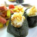 イベ長's cooksnap of when they made なんちゃって(^○^)天むす♪.