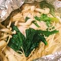mjsy's cooksnap of when they made 鶏むね肉とほうれん草のホイル焼き☆.