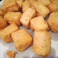 Mtut's cooksnap of when they made 唐揚げ粉で高野豆腐の唐揚げ.