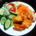 よしこや's cooksnap of when they made 油少しで唐揚げ☆揚げない.