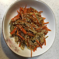 クックC2GECR☆'s cooksnap of when they made ★簡単一品♪舞茸と人参のきんぴら★.